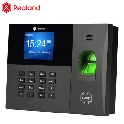 China Realand Attendance Biometric Clock A-L315 with Backup Battery and External Belling for Building Student Management and Entry 5 for sale