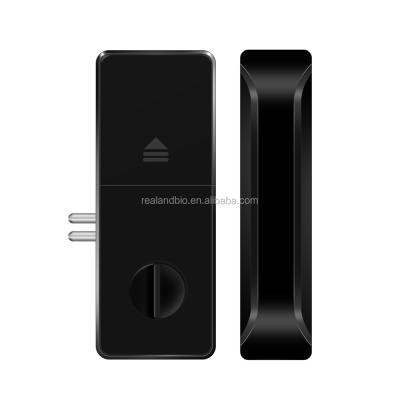 China 200 Realand 208 Fingerprint Smart Door Lock For Glass Door Semiconductor Sensor for sale