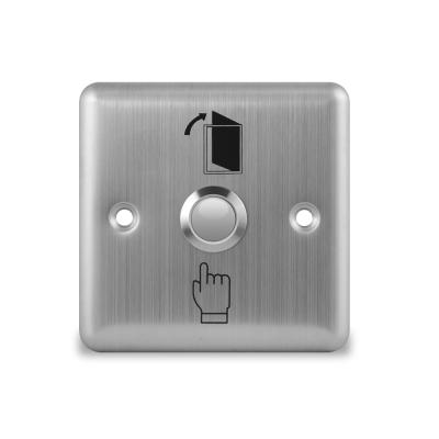 China Realand K6 Fireproof Push Button Exit Button for Door Access Control System with Stainless Steel Casing for sale