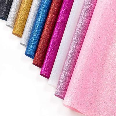 China Glossy PU Glitter HTV Heat Transfer Vinyl Roll For T Shirt Shoes Clothes Iron On Printing for sale