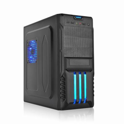 China With Side Panel Window Most Popular High Quality CPU Case ATX Computer Gaming Desktop PC Case SK052008 Gaming Case And Towers for sale