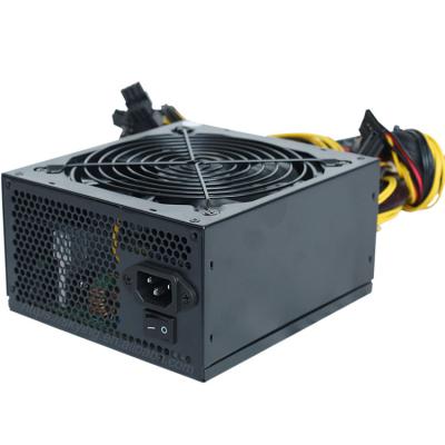 China Hot Selling Graphics Card SKP-1800W-1 Support 8PCS GPU PC Power Supply PSU ATX 1800W P8 CPU 4 PIN Black for sale