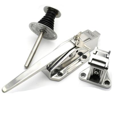 China With height and flat two types base can be chosen China top selling refrigerator door handle lock 1178 for sale