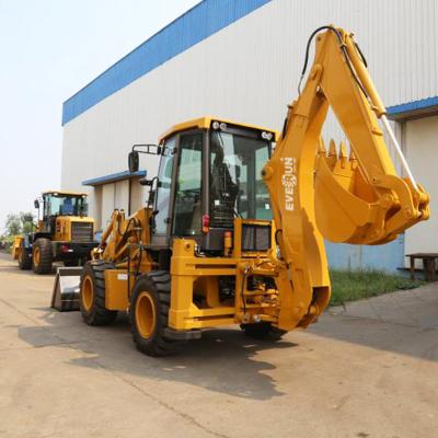 China Chinese EVERUN ERB30-25 2.5ton small construction pump crawler loader crawler loader backhoe hydraulic compact mini farm machinery green construction material stores for sale