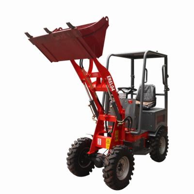 China 2020 Hot Sale EVERUN EREL04 400-500kg Electric Small Wheel Loader For Hotels With Battery for sale