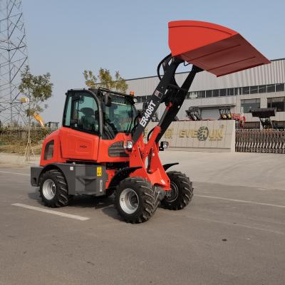 China New Material Construction ER408T 0.8ton EVERUN Shops Transmission Engine Excavator Bucket Small Mini Front End For China Wheel Loaders for sale