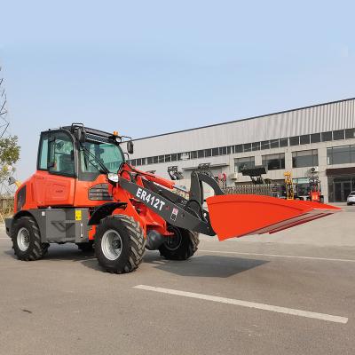 China EVERUN ER412T EPA World Building Material Stores EVERUN ER412T EPA World Small Construction Equipment Construction Equipment Chinese Industrial Micro Wheel Loader Porcelain For Sale for sale