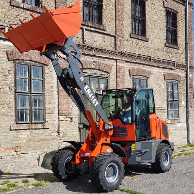 China China Everun Stores New Building Material ER416T 1.6 Ton CE EPA Agricultural Machinery Farm Small Articulated Mini Wheel Loader With Engine And Gearbox for sale