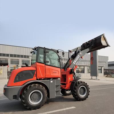 China Everun brand ER420T brand construction front hydraulic pump multifunctional EPA articulated farm building material stores new mini 2 ton wheel loader for sale