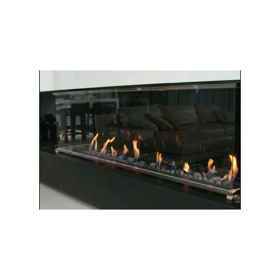 China Modern hot sale new product luxury villa decoration modern indoor gas fireplace for sale