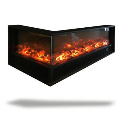 China Factory Direct Sale Gorgeous Living Room Decorate TV Wall Mount Indoor Fireplace for sale