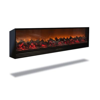 China Brand New Real Effect Flame Heater Factory Price Indoor Electric Fireplace With Heater for sale