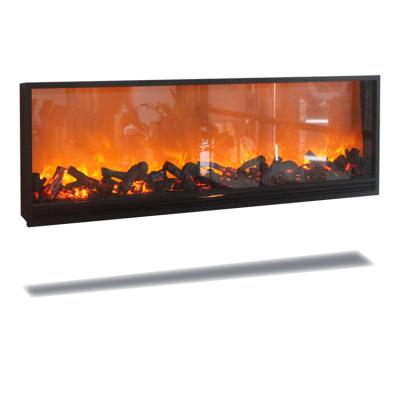 China With frame factory wholesale high quality living room decorate frame modern luxury electric fireplace for sale