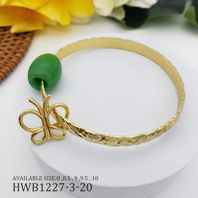 China Hawaiian Bangle Women Bracelet Silver Butterfly Charm Bangle Casual/Sporty Hawaiian Bangles for sale