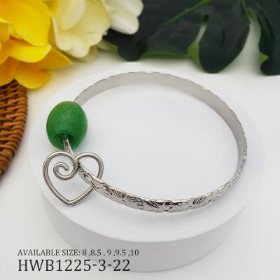 China Hawaiian Bangle Women Bracelet Jade Charm Gold Bangle Casual/Sporty Hawaiian Bangles for sale