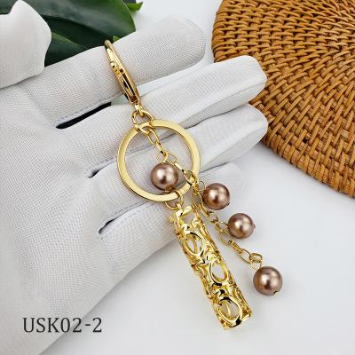 China Marshall Islands pearl jewelry set 14k gold pineapple pendant ring hwaii key chain key chain souvenir gifts promotion for sale