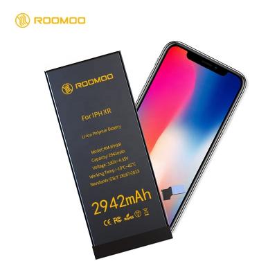 China Super Slim Mobile Phone Li-ion Rechargeable Battery MSDS Smartphone Batteries For Iphone XR 2942 mah for sale