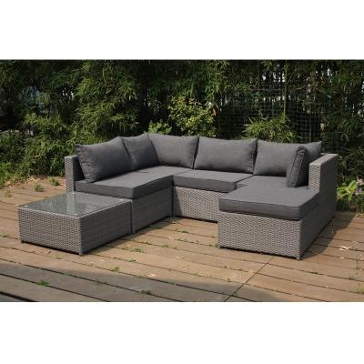 China Modern Rattan Wicker Sofa Set Outdoor Furniture Rattan Garden Furniture Patio Rattan Cane for sale