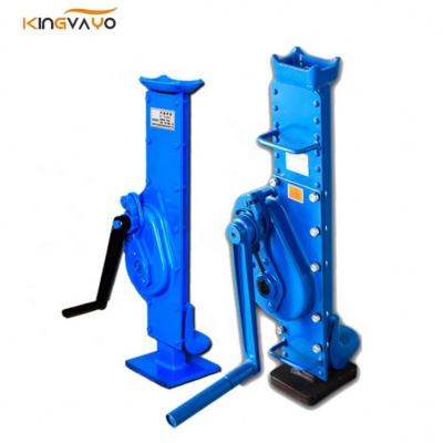 China Vehicle Tools Low Profile 1-10 Ton Steel Rack Mechanical Jack 5 Ton Hand Lifting Equipment Jacks for sale