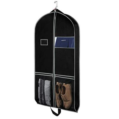 China Hot Selling Eco-Friendly Portable Traveling Garment Bag Dust Proof Suit Cover Storage for sale