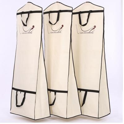 China Free Sample Durable / Dust Proof Suit Bridal Garment Bags Garment Cover Bag Garment Packing Bag for sale