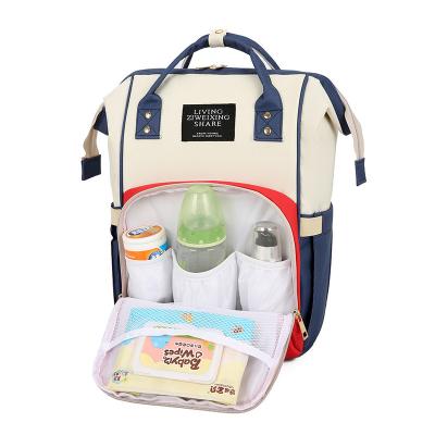 China Maternity Nursery Baby Bag Mother Price Bag Diaper Bag Cheap Anti-theft Stylish Bag Backpack for sale