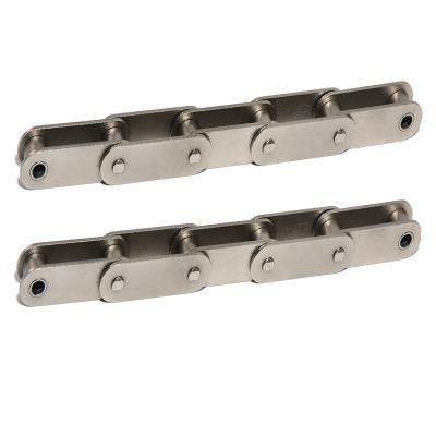 China Long Life C2060SS C2080SS Double Pitch Stainless Steel Roller Chains for sale