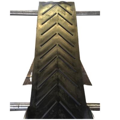 China High Strength Wear Resistant Belt 15MPa Chevron V Shaped Rubber Conveyor Belt for sale