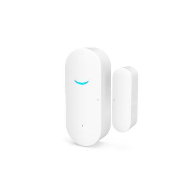 China Tuya Smart WiFi Door Sensor Door Open / Closed Detectors Wifi Home Alarm Compatible With Alexa Google Home Tuya APP for sale