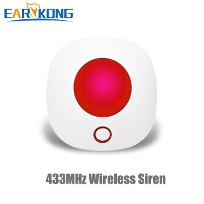 China Tuyasmart Home Security Alarm System Wireless Strobe Siren WiFi Siren for sale