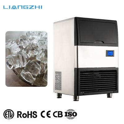 China Cylindrical Ice 36kg 24Hours LZ-80 Commercial Shape Ice Maker Cylinder Bingsu Machine for sale