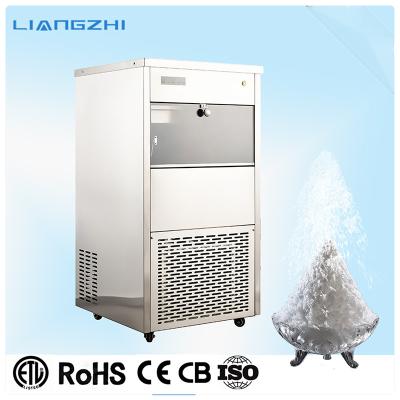 China 100Kg Per Day LZ-220 Professional Ice Maker Snowflakes Ice Machine 53 KG For Seller for sale