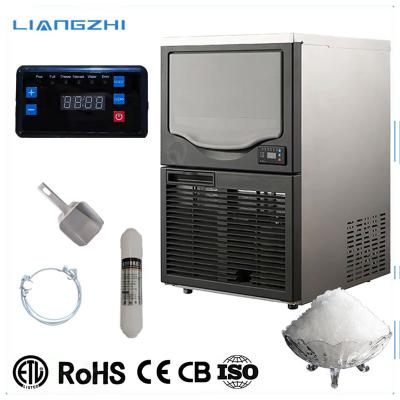 Cina Progettazione LZ-220 Granular Ice Machine con 100 kg di rendimento giornaliero e 30 kg di capacità di stoccaggio del ghiaccio in vendita