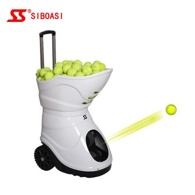 China Máquina de alimentación electrónica de la pelota de tenis con la batería de litio interna para el entrenamiento en venta