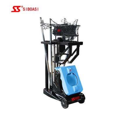 China Máquina del tiroteo del baloncesto del entrenamiento que lanza, máquina portátil del tiroteo S6829-2 en venta