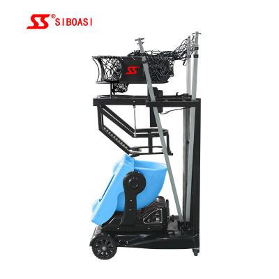 China 5 Balls Capacity Basketball Shooting Machine , ABS Basketball Return Machine for sale