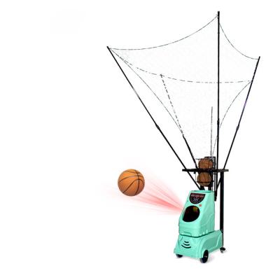 China 5 Balls Capacity Intelligent Shooting Basketball Practice Machine With Remote Control for sale