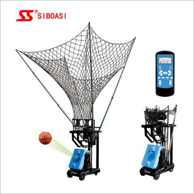 China Fixpunkt-Basketball-Schuss-Trainer Machine Rebounder Angles justierbar zu verkaufen