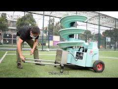 S6526 Automatic Soccer Ball Launcher Machine , AC 100V Football Toss Machine