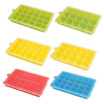 China Wholesale High Quality Classic Ice Stocked Silicone Tray Ice Cube Mold for sale