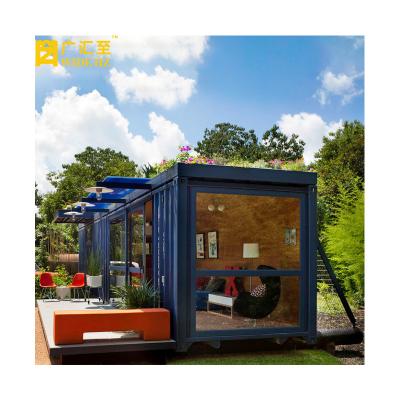 China Environmental Modular Prefab Container Custom House Steel Frame Luxury Homes for sale