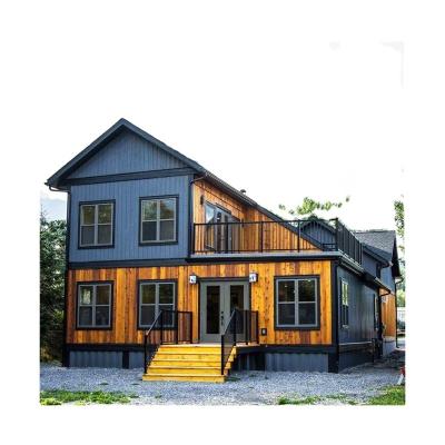 China 20/40 Foot Modern Steel Frame Panel House Container House Building Luxury Office Homes for sale