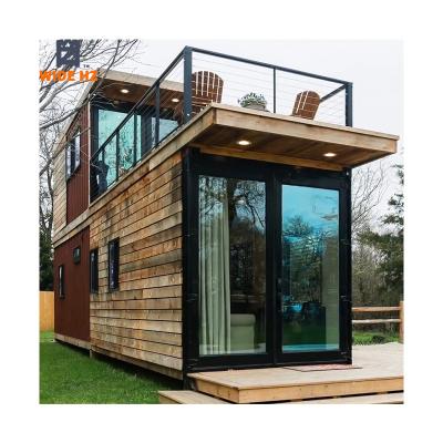 China 2020 Strong And Stable Modern Luxury Prefab House Ready To Ship Container House for sale