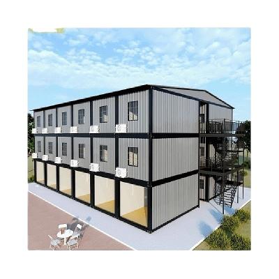 China 20ft/40ft Sandwich Panel Office Container Mobile Home Set 2 Bedroom Modern Prefab Easy House Mobile Home for sale