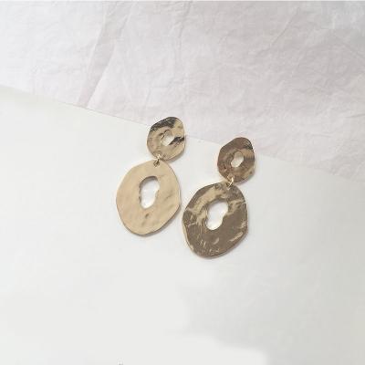 China BOHEMIA Design Xus Simple Alloy Earrings Vintage Metal Geometric Stud Earrings for sale