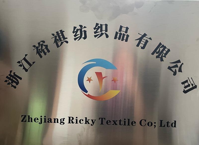 Verified China supplier - Zhejiang Ricky Textile Co., Ltd.