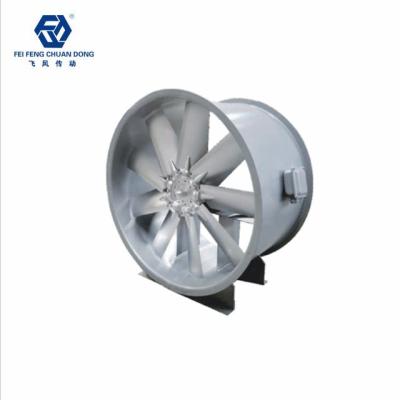 China Continuous Operation More Than 60mins Under 400 Degree Fire Smoke Industrial Type Fire Fighting Axial Flow Exhaust Fan for sale