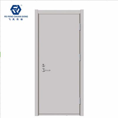 China Fire Resistant Single Leaf Steel Swing Fireproof Door for sale