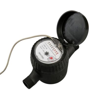 China Household Brass Water Meter Body Class B Plastic Water Meter for sale