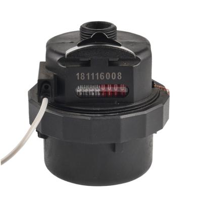 China Plastic Rotary Piston Body Plastic Volumetric Water Meter for sale